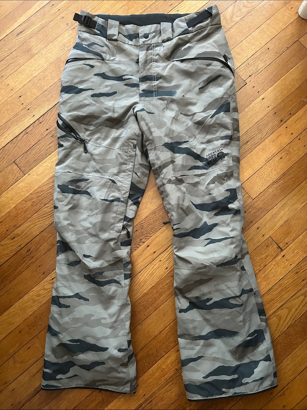 Mountain Hardwear Camo Insulated Snow Pants Men Size Small